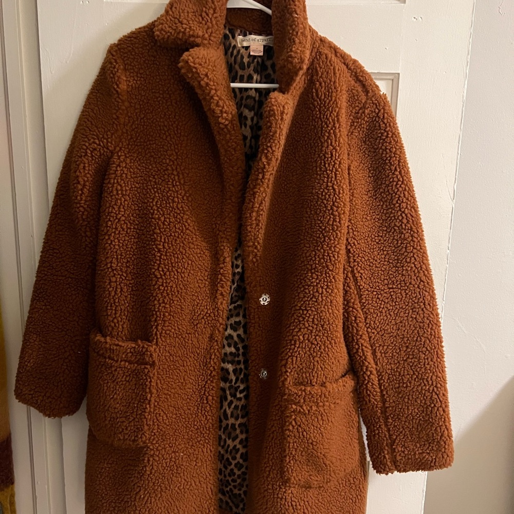 Band of Gypsies mid length Teddy Coat